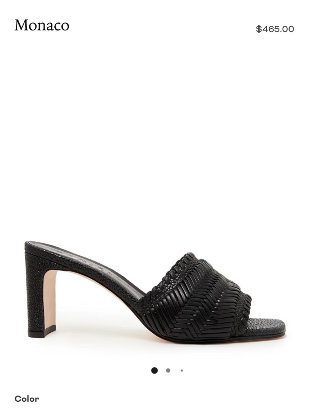 Daniella Shevel Monaco Mule